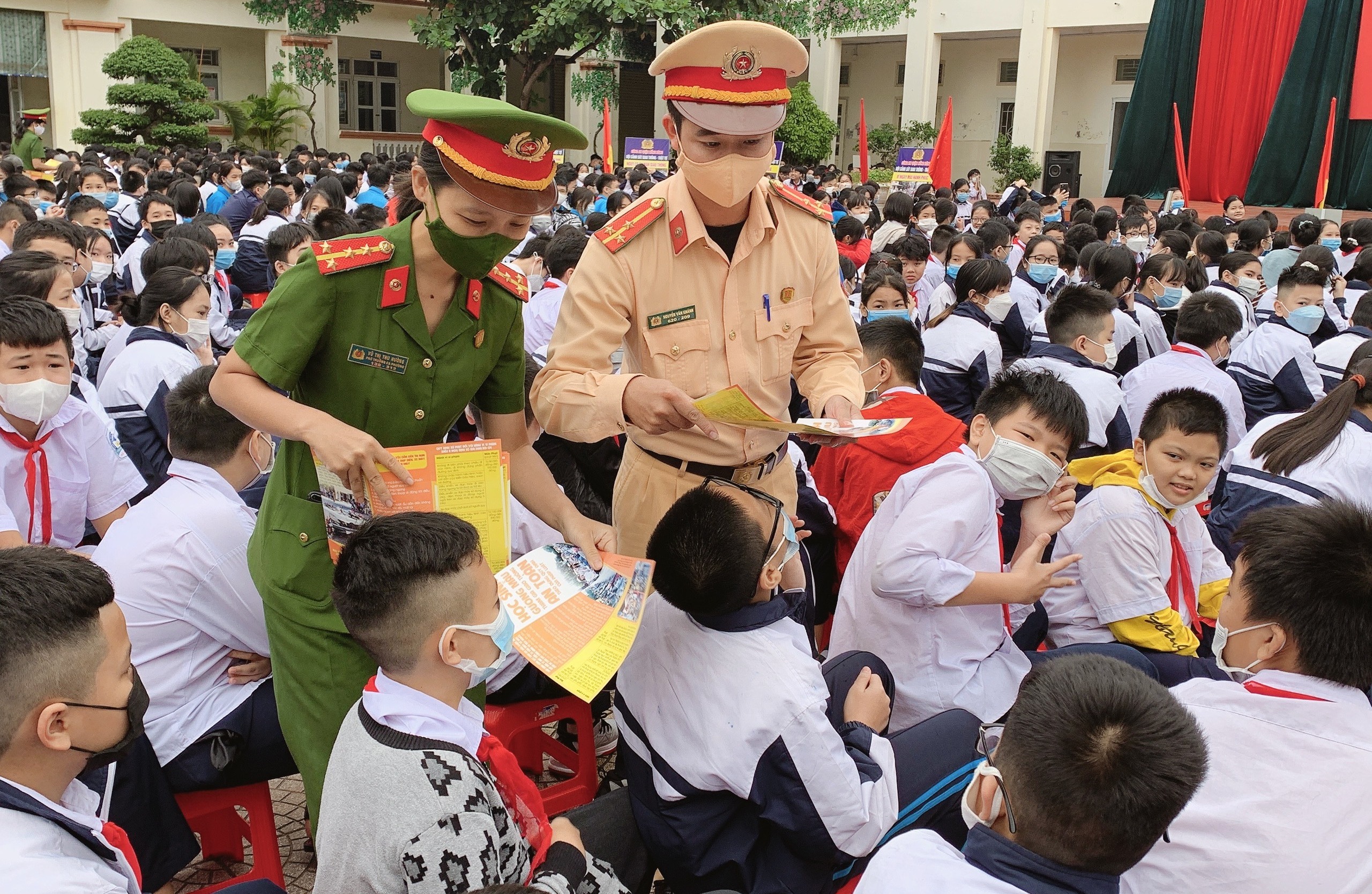 Phòng Cảnh sát giao thông đường bộ - đường sắt: Gửi thông báo 45 trường hợp học sinh vi phạm